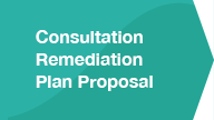 Consultation Remediation Plan Proposal
